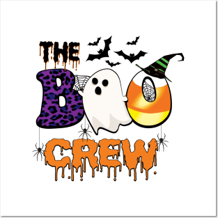 The boo crew Halloween Posters and Art